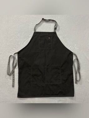 Wendy’s Grey Uniform Tie Apron by Barco One Size